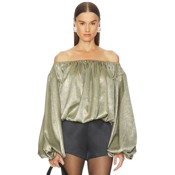 Caroline Constas 【 Andros Top Women Sage 】 レディース