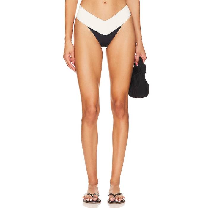 Lspace 【 Quinn Classic Bottom Women Black \u0026Amp; Cream 】 古典派音楽 ズボン ボトムス レディース 黒いこと 黒いこと 皮膚軟化剤