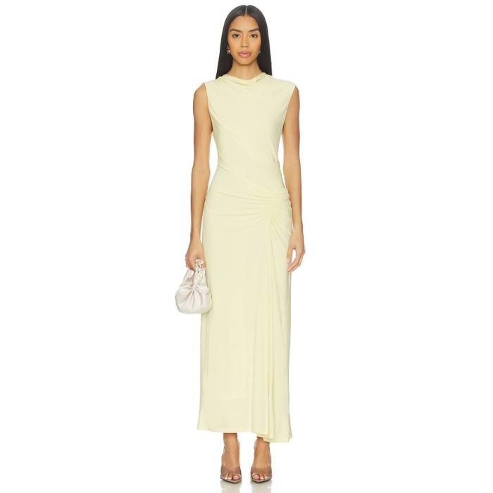 Simkhai 【 Acacia Midi Dress Women Buttercream 】 お召しもの レディース