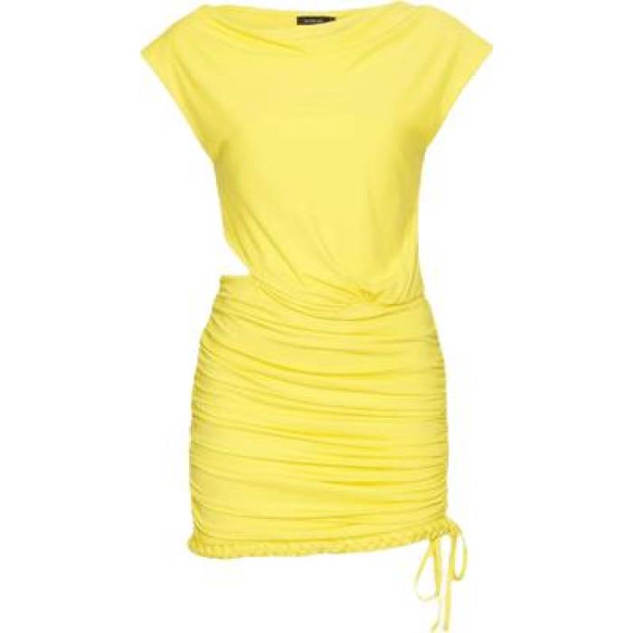 Simkhai 【 Nyla Draped Jersey Mini Dress Women Solar 】 ティーシャツ 御召しもの レディース