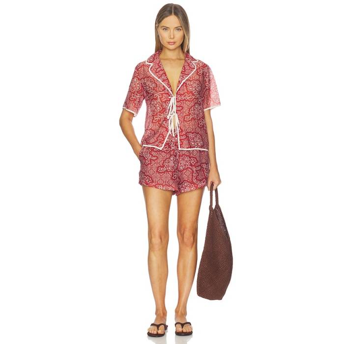 Heartloom 【 Arleen Set Women Clay Print 】 レディース