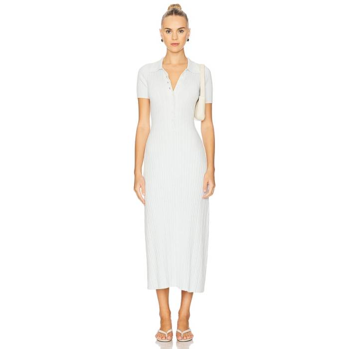 Anna Quan 【 Penelope Dress Women Glacier With Silence 】 御召しもの レディース