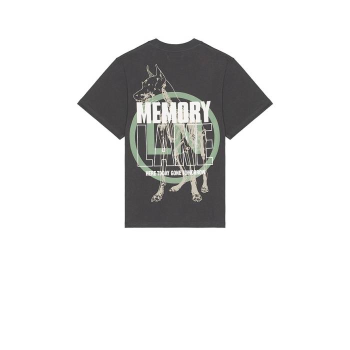 Memory Lane 【 Guard Dog Tee Men Charcoal 】 ティーシャツ メンズ 濃灰色