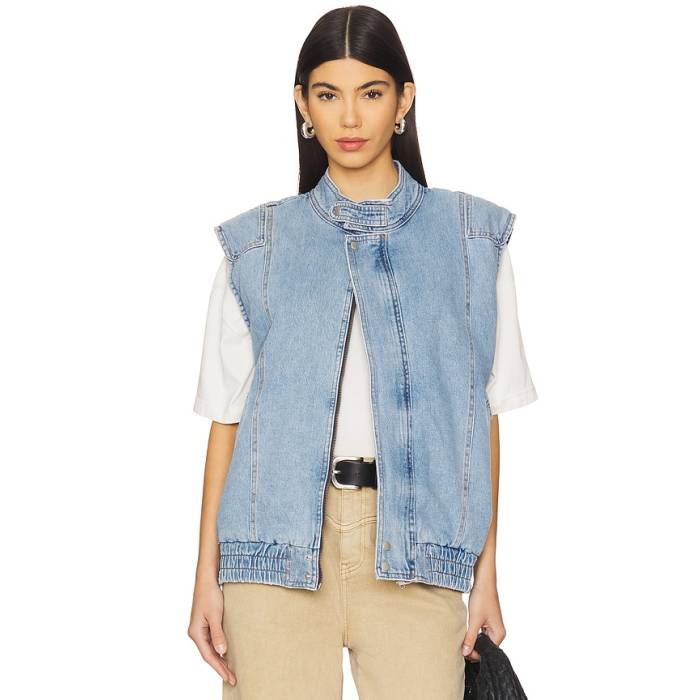Seventy + Mochi 【 Juno Sleeveless Jacket Women Dakota Vintage 】 Sleeveless ノンスリーブ Jacket ジャケット レディース vintage ビンテージ・ヴィンテージ|スニケス