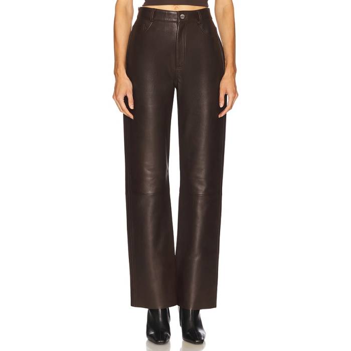 Lamarque 【 Shannon Pant Women Brown 】 ズボン下 レディース 赤銅色 赤銅色