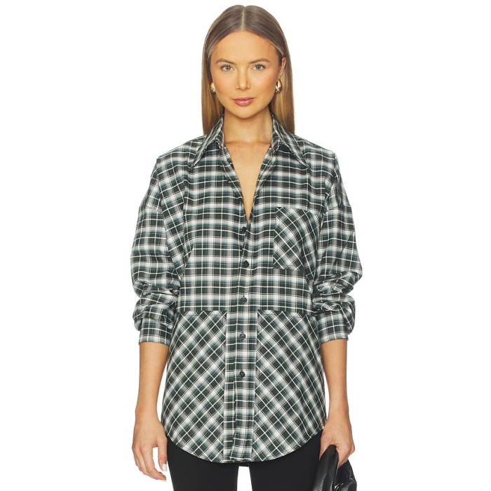 Missoni 【 Long Sleeve Shirt Women Micro Check Blue Tones 】 Sleeve 衣袂 レディース Micro ミクロ 青碧 青碧
