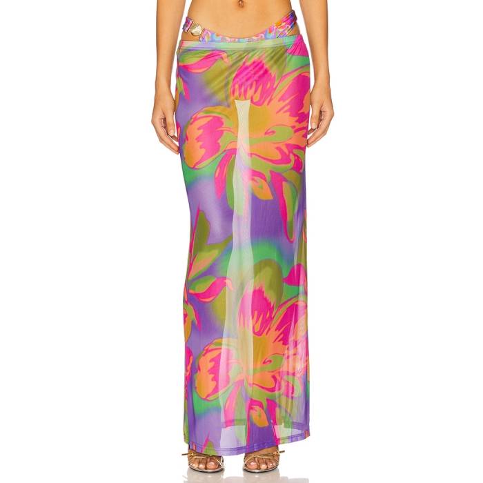 Runaway The Label 【 Miami Maxi Skirt Women Diaz Iris 】 マイアミ レディース