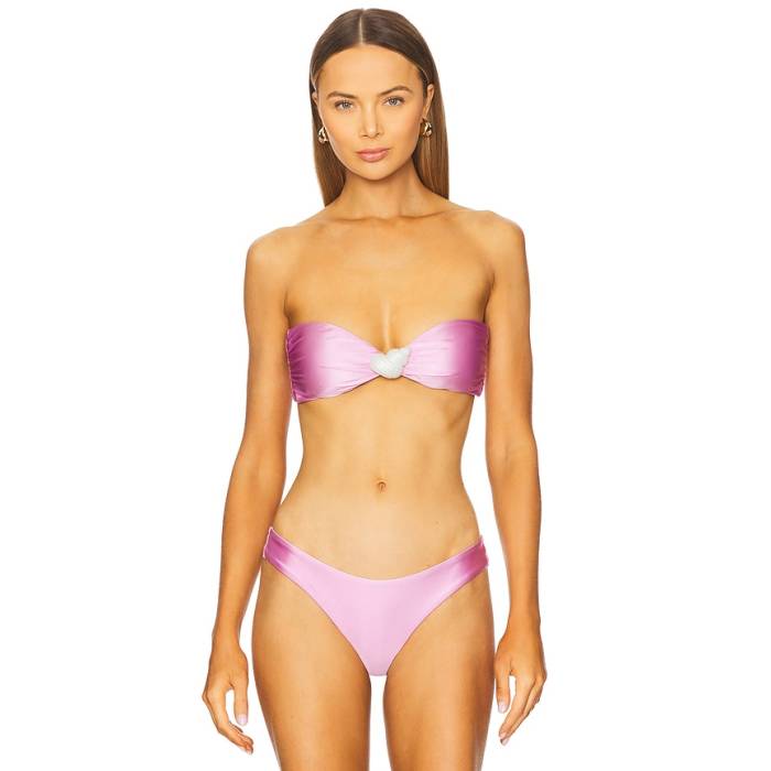 Lspace 【 Luminescent Bikini Top Women Mauve 】 レディース|スニケス