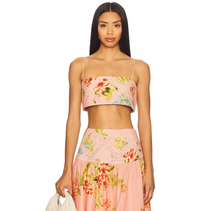 Hemant And Nandita 【 Bustier Top Women Multi 】 レディース