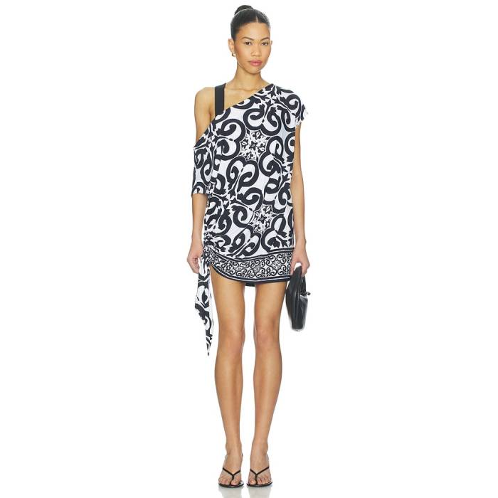 Goldbergh 【 Rosetta Dress Women Black \u0026Amp; White 】 御召しもの レディース 黒いこと 黒いこと 白いこと 白いこと