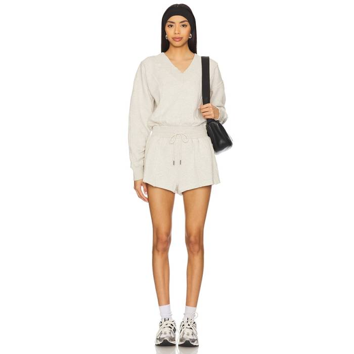 フリーピープル Free People 【 X Fp Movement Intercept Romper Women Heather Grey 】 ロンパース レディース heather ギョリュウモドキ 薄墨色 薄墨色