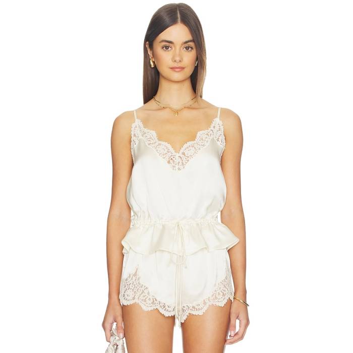 Tularosa 【 Lio Silk Cami Top Women Ecru 】 レディース