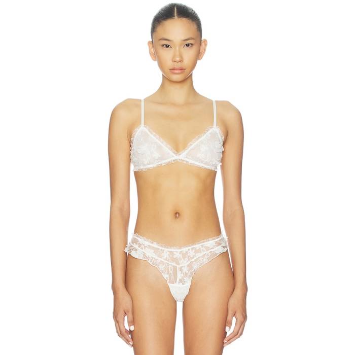 フリーピープル Free People 【 X Intimately Save The Date Bralette In Ivory Women Ivory 】 象牙色 レディース 象牙色