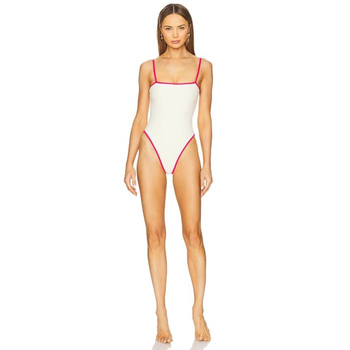 モンシー Montce 【 Jacelyn One Piece Women Cream &Amp; Raspberry 】 レディース クリーム|スニケス