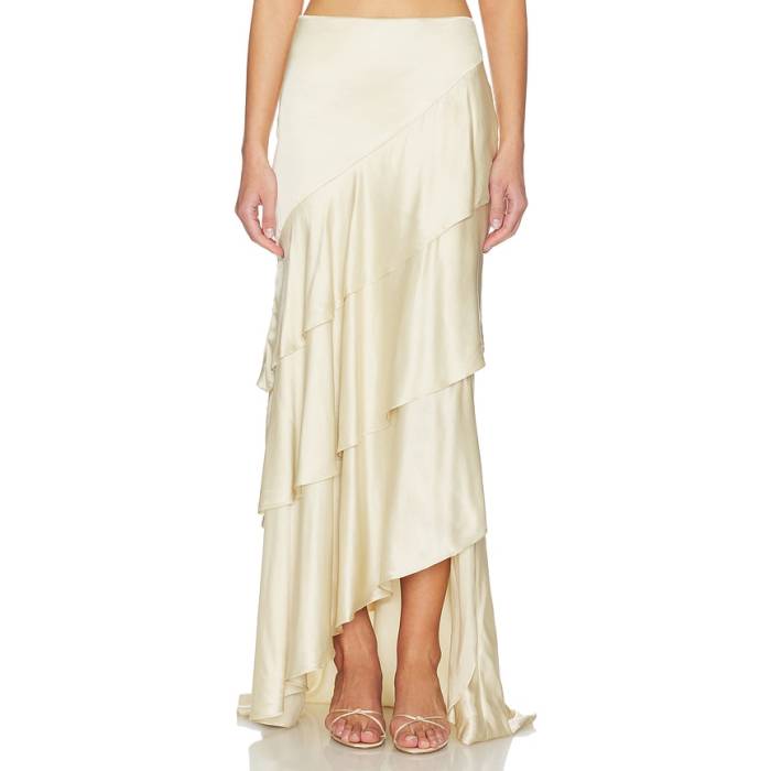 Lovers And Friends 【 Emma Maxi Skirt Women Champagne 】 レディース｜スニケス
