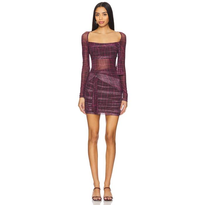 Afrm 【 Kylie Dress Women Twisted Plaid 】 ドレス レディース|スニケス