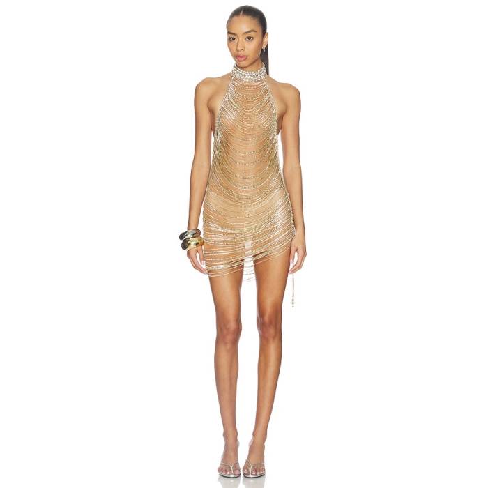Retrofete 【 Murphee Dress Women Nude 】 御召しもの レディース