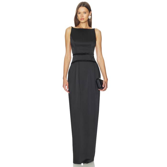 Retrofete 【 Campbell Dress Women Black 】 御召しもの レディース 黒いこと 黒いこと