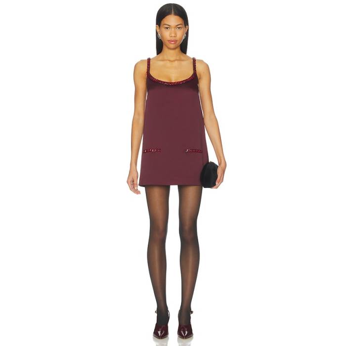 Retrofete 【 Reilly Dress Women Port 】 御召しもの レディース