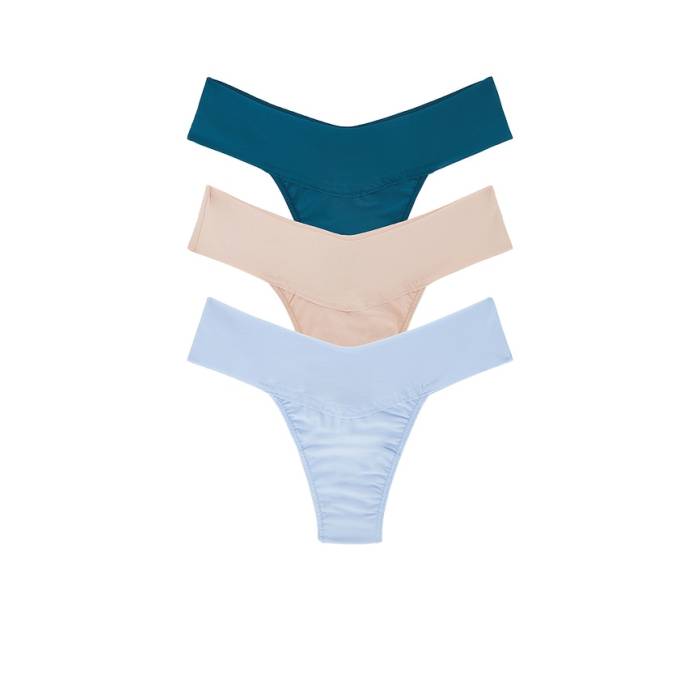 ハンキーパンキー Hanky Panky 【 3 Natural Rise Thongs Women Taupe \u0026Amp; Earth Dance \u0026Amp; Fresh Air 】 自然的 ライズ レディース 社交ダンス 生新しい