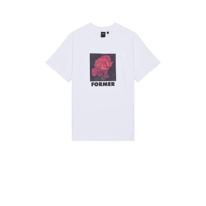 Former 【 Offering T-Shirt Men White 】 ティーシャツ メンズ 白いこと 白いこと