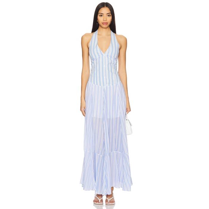 Swf 【 Halter Vest Maxi Dress Women Beach House 】 ベスト ドレス レディース|スニケス