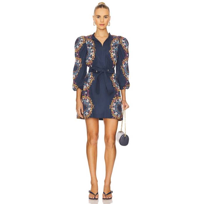 Cleobella 【 Ivana Mini Dress Women Venezia Blue 】 ドレス レディース 青色 ブルー|スニケス