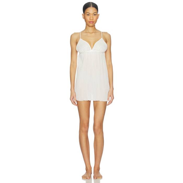 Flora Nikrooz 【 Celia Chemise Women Ivory 】 レディース 象牙色