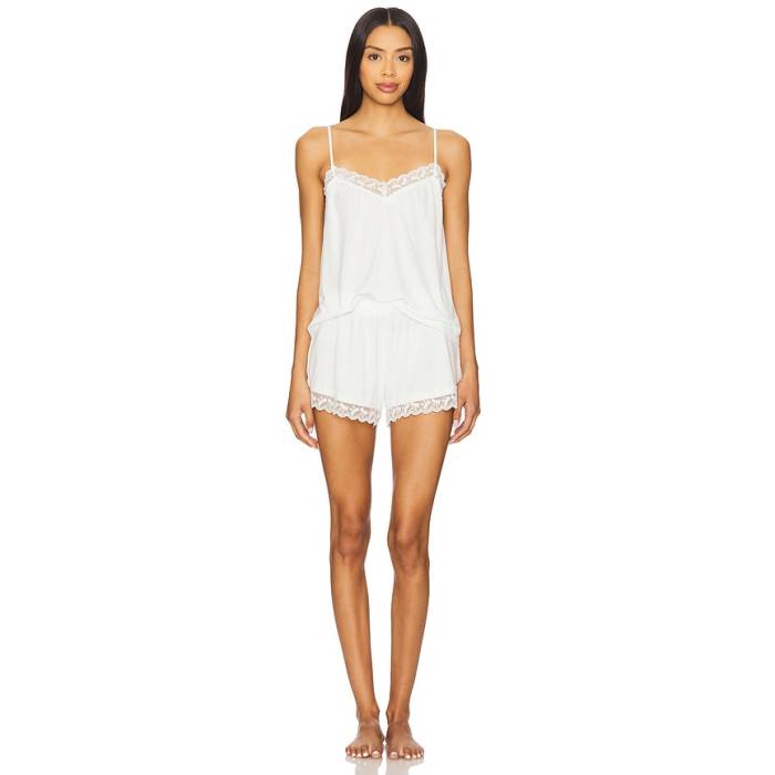 Flora Nikrooz 【 Maribel Short Set Women Ivory 】 レディース 象牙色