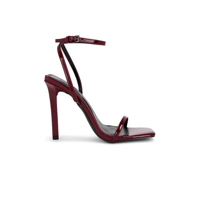 Superdown 【 Livia Heel Women Burgundy 】 踵 レディース ぶどう酒色・バーガンディー
