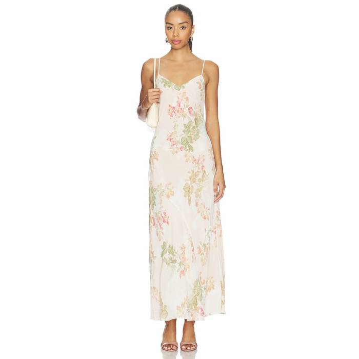 Favorite Daughter 【 The Favorite Dress Women Light Peach Rose 】 お召しもの レディース Rose サクラ色