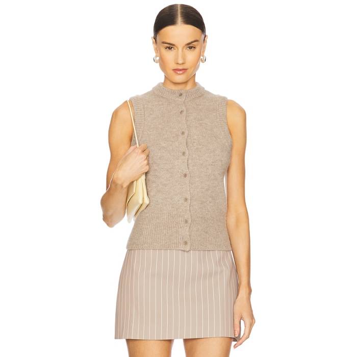 L\u0027academie 【 By Marianna Krysten Sweater Women Taupe 】 調教師 レディース トップス-タンクトップ
