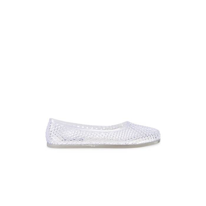 スティーブマデン Steve Madden 【 Gyzmo Flat Women Clear 】 レディース