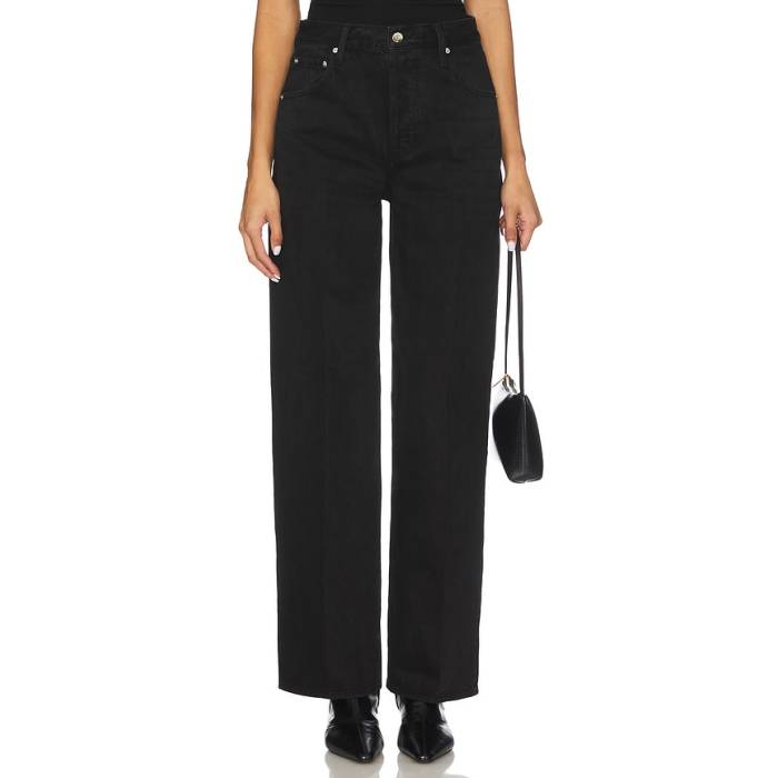 Pistola 【 Tate High Rise Bowed Wide Jeans Women Midnight Hour 】 ハイ ライズ ジーンズ レディース|スニケス