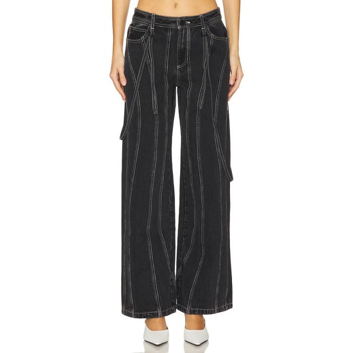 Acler 【 Eagleton Jeans Women Black 】 デニム レディース 黒いこと 黒いこと