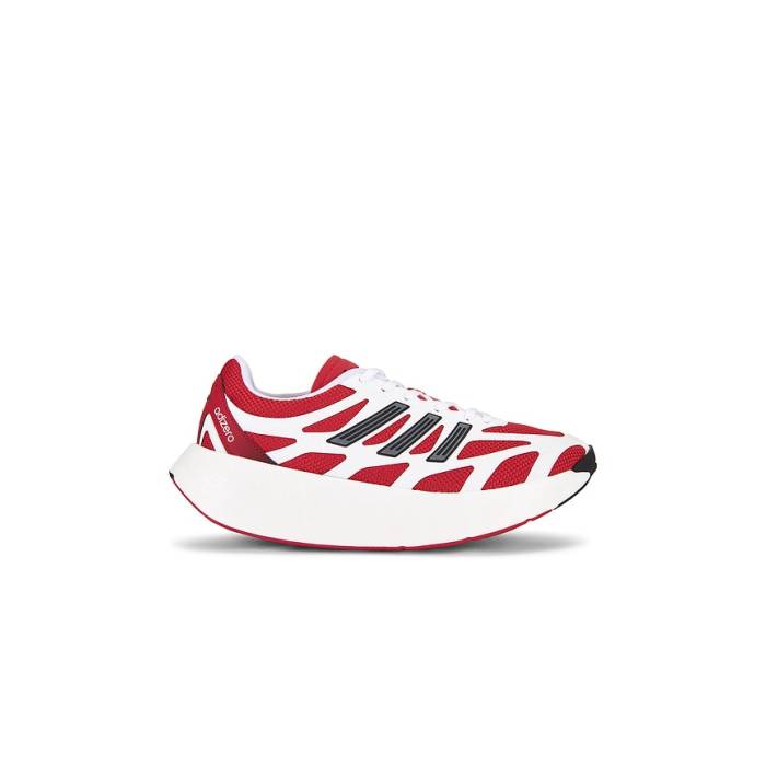 アディダス Adidas Originals 【 Adizero Aruku Men White, Pure Ruby, \u0026Amp; Core Black 】 アディゼロ メンズ 純然たる 中核グループ 黒いこと 黒いこと
