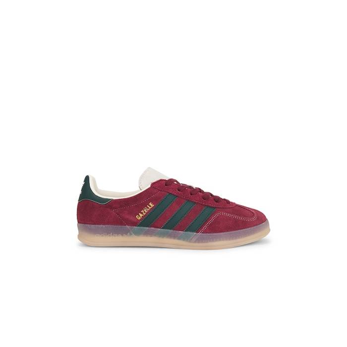 アディダス Adidas Originals 【 Gazelle Indoor Men Shadow Red, Shadow Green, \u0026Amp; Wonder White 】 ガゼル メンズ シャドー・シャドウ 白いこと 白いこと