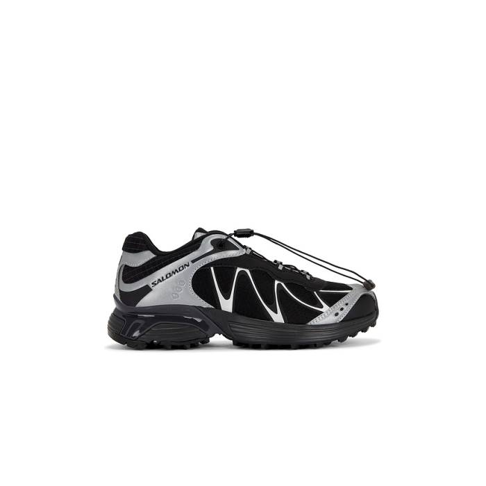 サロモン Salomon 【 Xt-Whisper Nocturne Vision Sneaker Women Black, Castlerock \u0026Amp; Footwear Silver 】 靴 スニーカー レディース Silver しろがね色・しろがね色