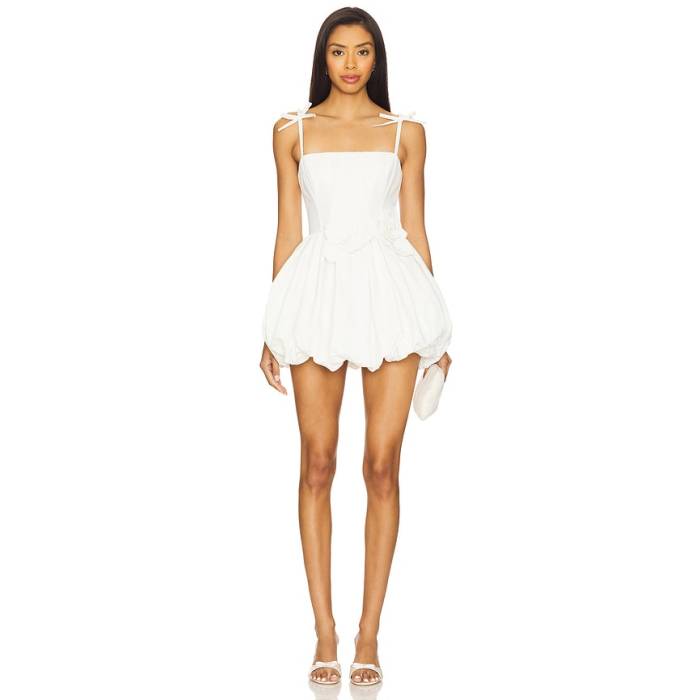 Aknvas 【 X Revolve Anais Dress Women White 】 お召しもの レディース 白いこと 白いこと レディースファッション-ドレス