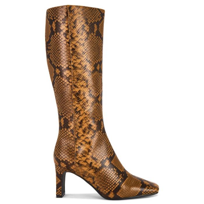 Nakedvice 【 The Crawford Boot Women Honey Snake 】 ブーツ レディース お前さん