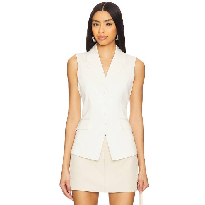 ページ Paige 【 Palomina Vest Women Ivory 】 より良い レディース 象牙色