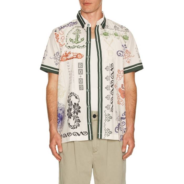 Agua Bendita 【 Jack Shirt Men Cream 】 メンズ クリーム｜スニケス