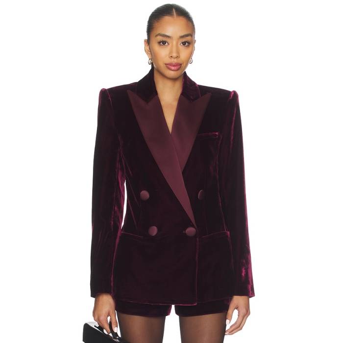 Retrofete 【 Reffie Velvet Blazer Women Port 】 ブレイザー レディース