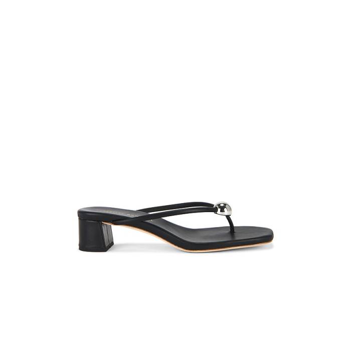ロフラーランドール Loeffler Randall 【 Odessa Sandal Women Black Nappa 】 レディース 黒いこと 黒いこと