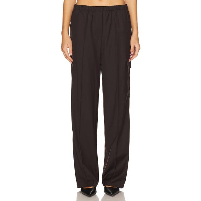 ヘルムートラング Helmut Lang 【 Relaxed Cargo Trouser Women Dark Chocolate 】 カーゴ レディース