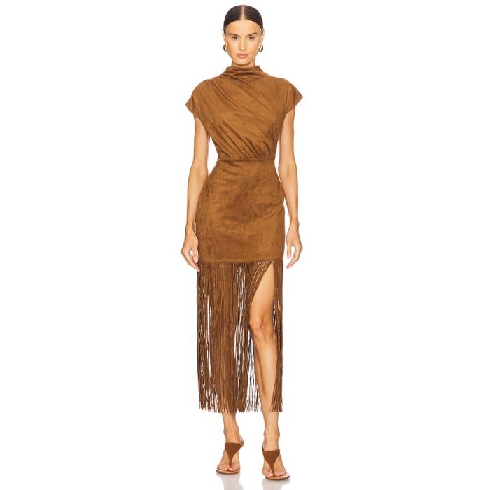 Saylor 【 Astelle Dress Women Taupe 】 お召しもの レディース レディースファッション-ドレス