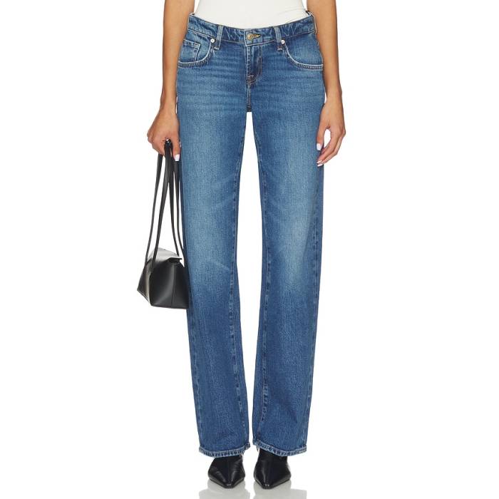 セブンフォーオールマンカインド 7 For All Mankind 【 Low Straight Leg Jeans Women Explorer 】 デニム レディース