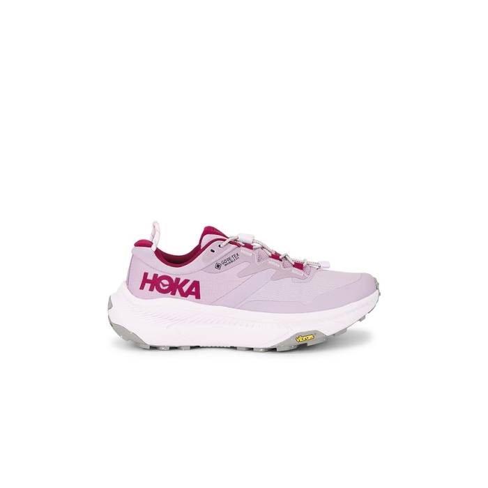 Hoka 【 Transport Gtx Sneaker Women Fragrant Lilac &Amp; Lilac Cream 】 靴 スニーカー レディース クリーム｜スニケス