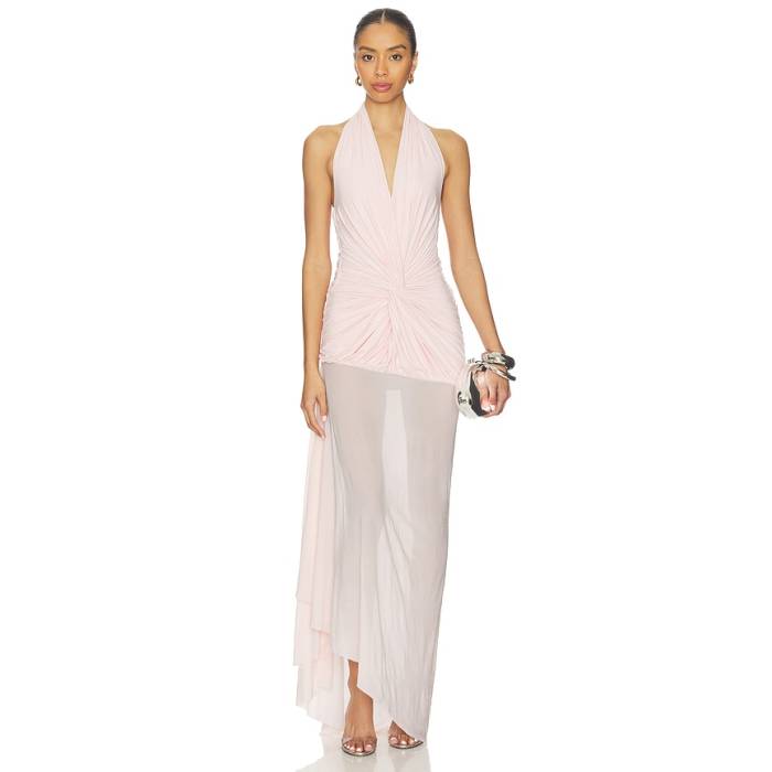 Deme By Gabriella 【 Tess Dress Women Baby Pink 】 お召しもの レディース pink サクラ色 ドレス-レディースファッション