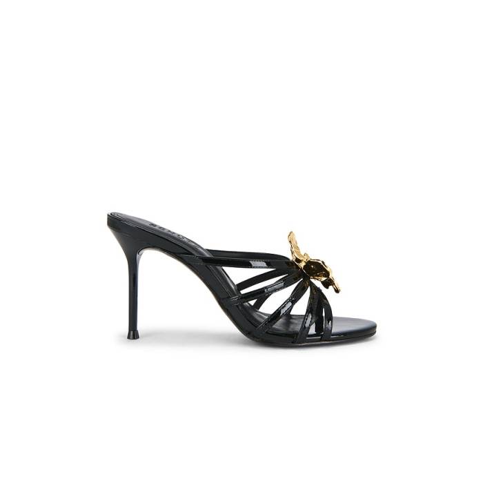 シュッツ Schutz 【 Flora Mule Women Black 】 レディース 黒いこと 黒いこと